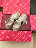 Gucci 精緻版 雕花沖孔織帶休閒鞋 百搭質感款 都會輕奢