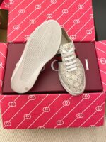 Gucci 精緻版 雕花沖孔織帶休閒鞋 百搭質感款 都會輕奢