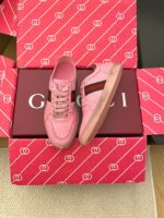 Gucci 精緻版 經典織帶皮革運動鞋 優雅人氣款 法式奢華