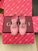 Gucci 精緻版 經典織帶皮革運動鞋 優雅人氣款 法式奢華