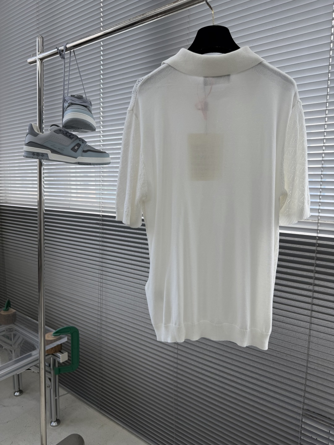 Fendi 精緻版 透氣鏤空針織POLO衫 清爽輕薄設計 優雅百搭款 法式奢華
