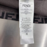 Fendi 精緻版 經典FF滿版POLO衫 立領短袖設計 質感百搭款 都會輕奢