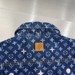 Louis Vuitton 精緻版 丹寧短袖襯衫 新款百搭 街頭時尚