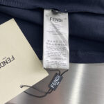 Fendi 精緻版 直紋開襟短袖襯衫 質感設計 百搭款 都會輕奢