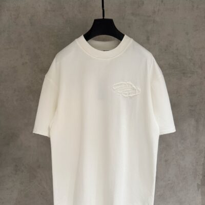 Balenciaga 精緻版 破壞刺繡Logo短袖T恤 百搭質感佳 街頭時尚