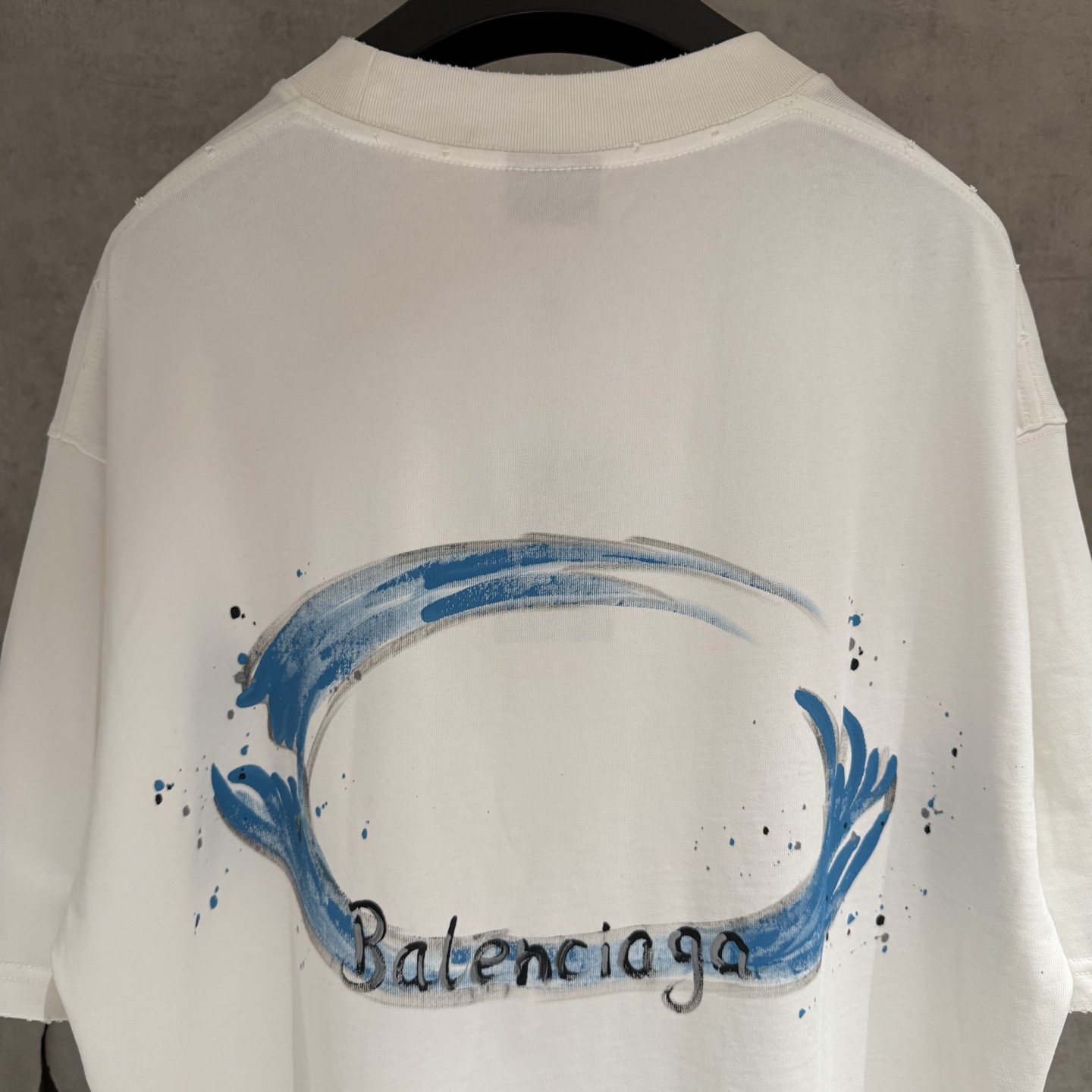 Balenciaga 精品仿製 手寫Logo印花短袖T恤 百搭人氣 都會輕奢