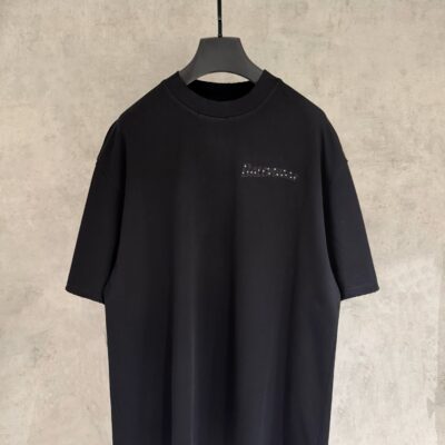 Chrome Hearts 超A貨 素面燙鑽Logo短袖T恤 百搭質感佳 都會輕奢