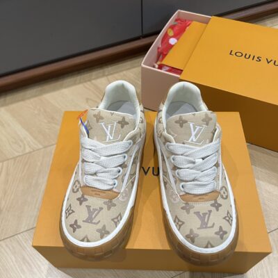 Louis Vuitton 精緻版 LV Trainer 老花運動鞋 百搭人氣 日系簡約