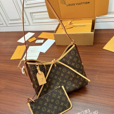 Louis Vuitton 原單 CarryAll PM 手提肩背包 套裝款 優雅百搭 都會輕奢M46203
