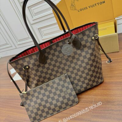 Louis Vuitton 超A貨 Neverfull MM 托特包 經典百搭 人氣款 都會輕奢N40599