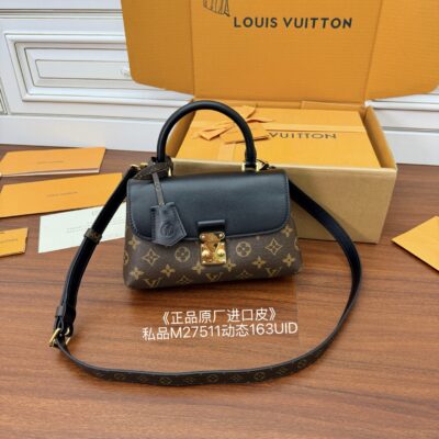 Louis Vuitton 精緻版 Locky BB 手提斜背包 經典耐看 都會輕奢M28288