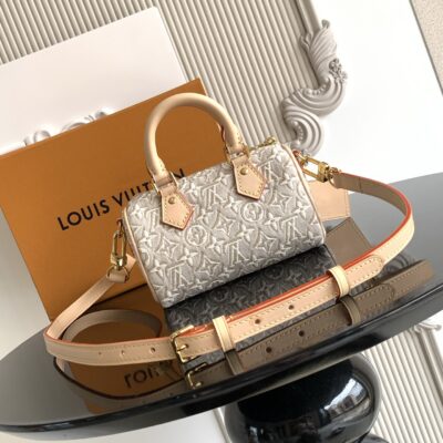 Louis Vuitton 復刻版 Nano Speedy 手提斜背包 百搭人氣 日系簡約M28502