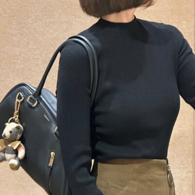 BURBERRY 原單經典圓弧手提包 優雅耐看 法式奢華風格
