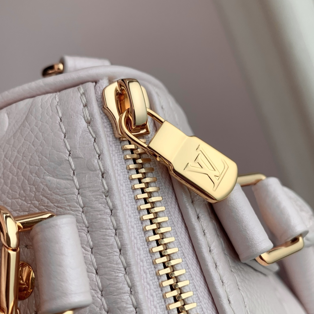 LOUIS VUITTON 精緻版 M27107 迷你手提包 壓紋皮革設計 甜美優雅風格