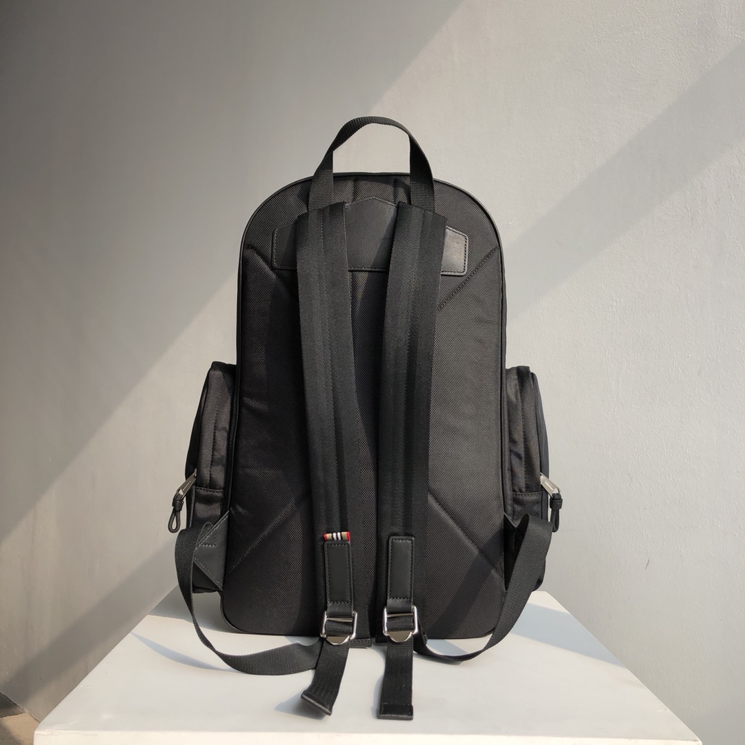 BURBERRY 精緻版 格紋雙肩後背包 百搭人氣 質感佳 都會輕奢