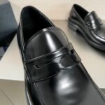 PRADA 精緻版 黑色樂福鞋 百搭限定 質感佳 都會輕奢