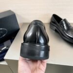 PRADA 精緻版 黑色樂福鞋 百搭限定 質感佳 都會輕奢