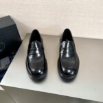 PRADA 精緻版 黑色樂福鞋 百搭限定 質感佳 都會輕奢