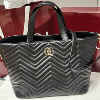 Gucci 精緻版 GG Marmont 托特包 百搭人氣 都會輕奢