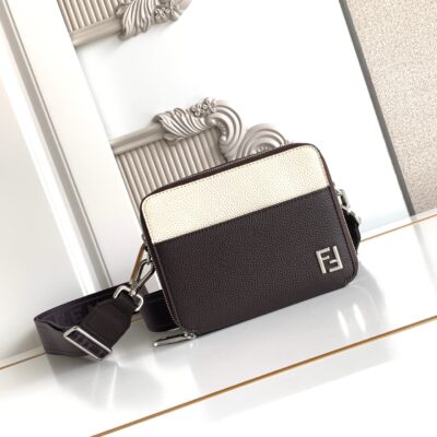 Fendi 精品仿製 拼色相機包 斜背包 優雅耐看 都會輕奢
