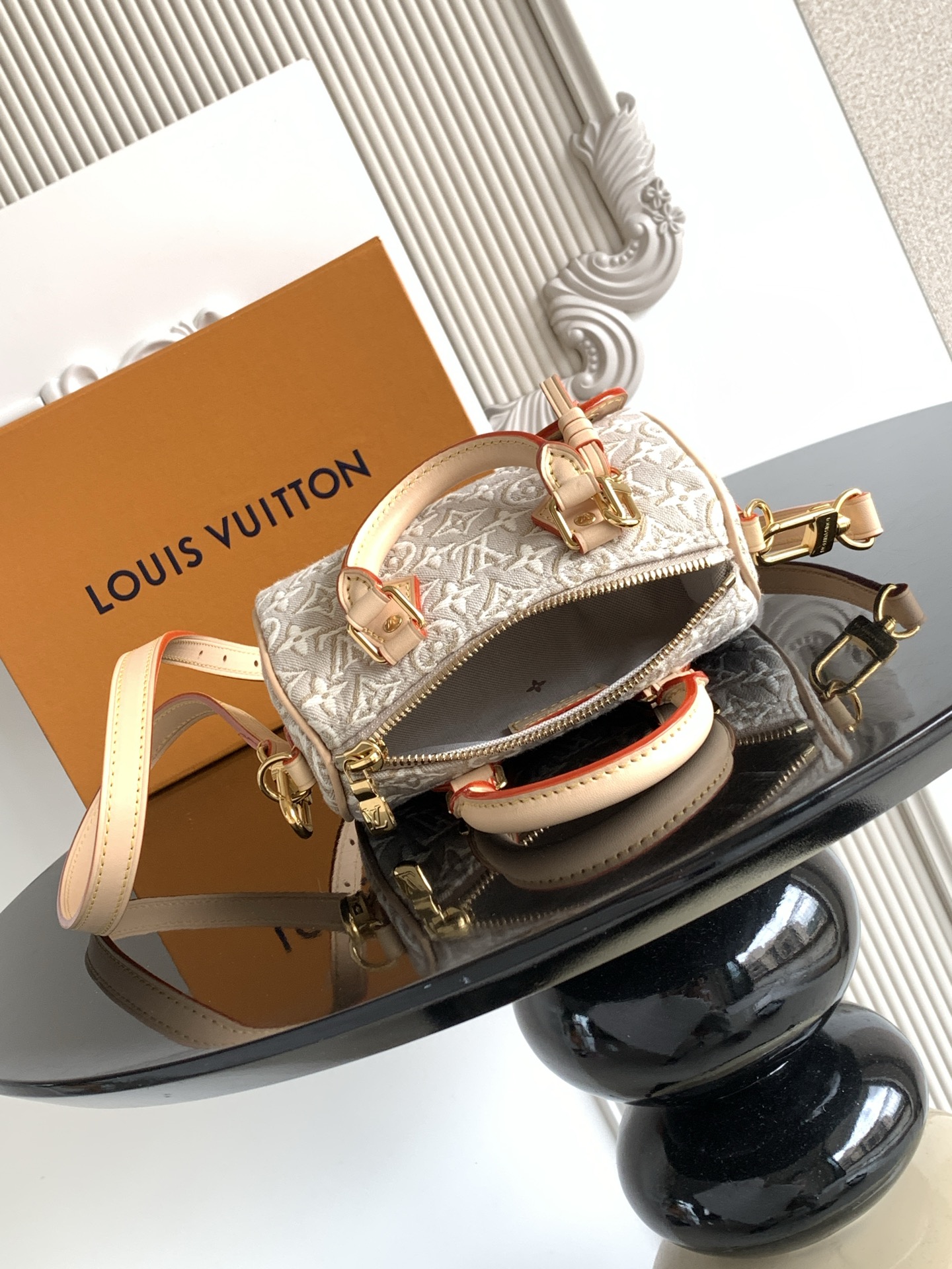 Louis Vuitton 復刻版 Nano Speedy 手提斜背包 百搭人氣 日系簡約M28502