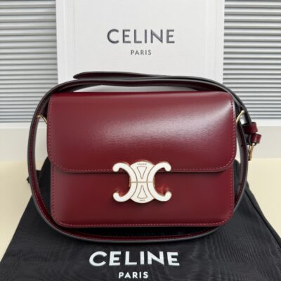 CELINE 精緻版 Triomphe金釦肩背包 優雅 都會輕奢