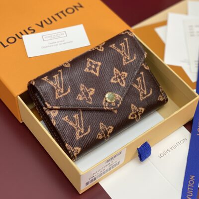 Louis Vuitton 超A貨 鑰匙零錢短夾 經典老花設計 人氣款 法式奢華M27681