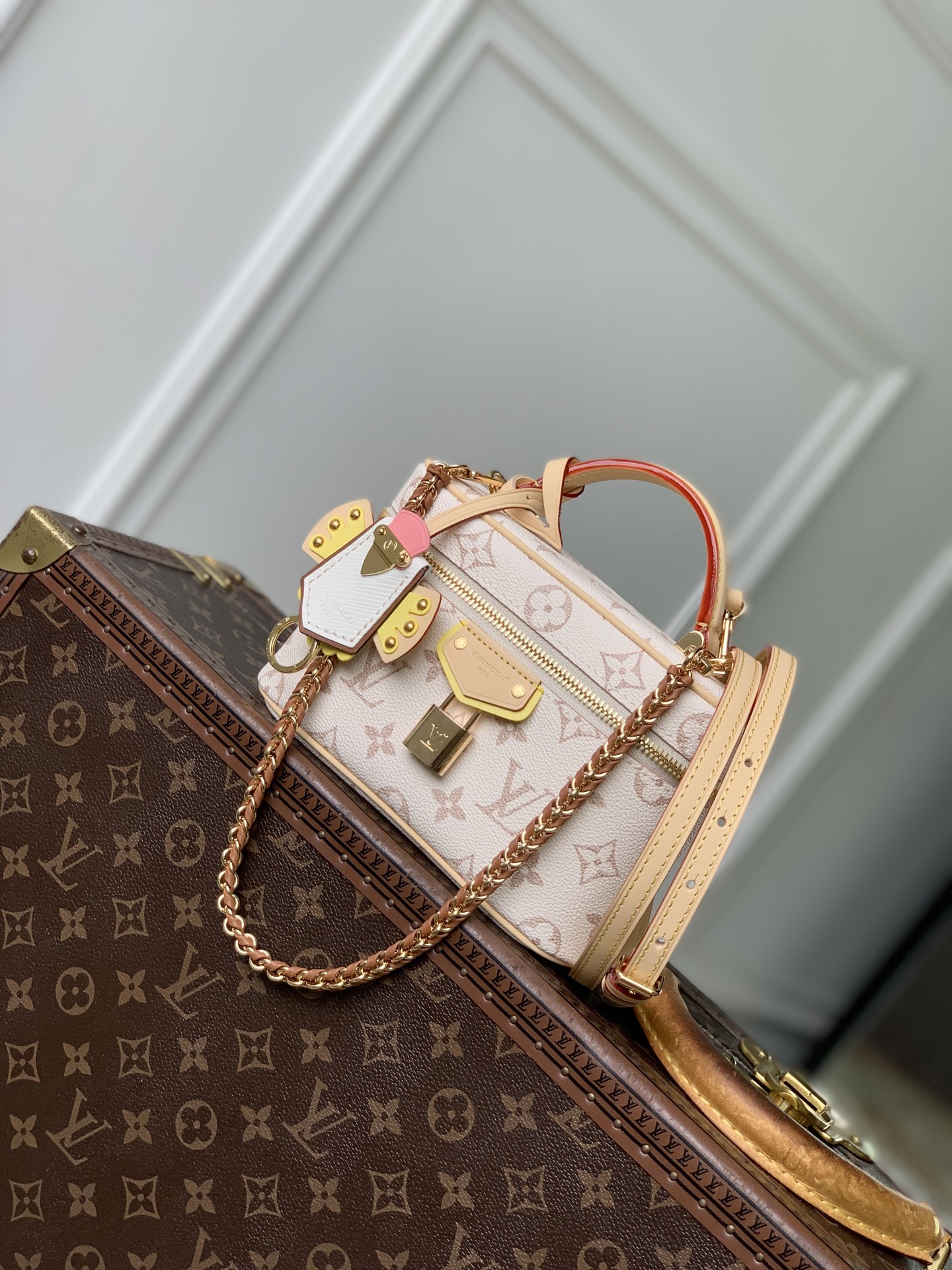 路易威登 高仿 Petite Malle 迷你手袋 人氣 法式奢華 M29782