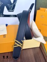 路易威登 一比一 LV Initiales 35mm皮帶 暢銷 都會輕奢