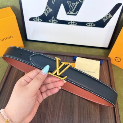 路易威登 一比一 LV Initiales 35mm皮帶 暢銷 都會輕奢