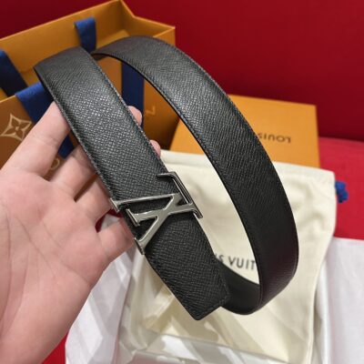 路易威登 精緻版 LV INITIALES皮帶 耐看 街頭時尚