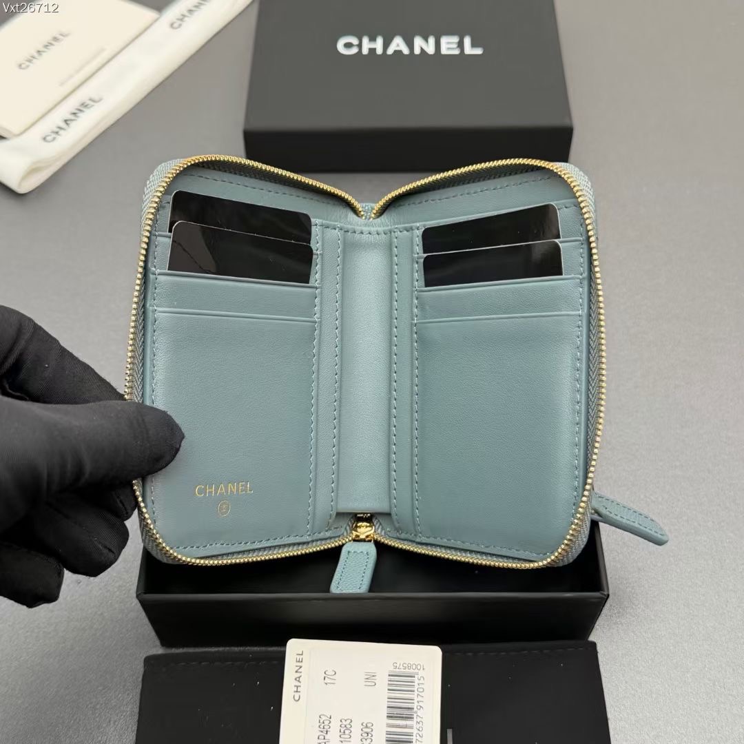 香奈兒 CHANEL 零錢包 原單 新款細節到位 菱格紋設計品質細緻耐用奢華風收納精品