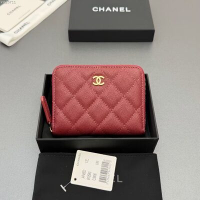 香奈兒 CHANEL 零錢包 原單2026 新款做工精良 菱格紋細節到位奢華風精品收納配件