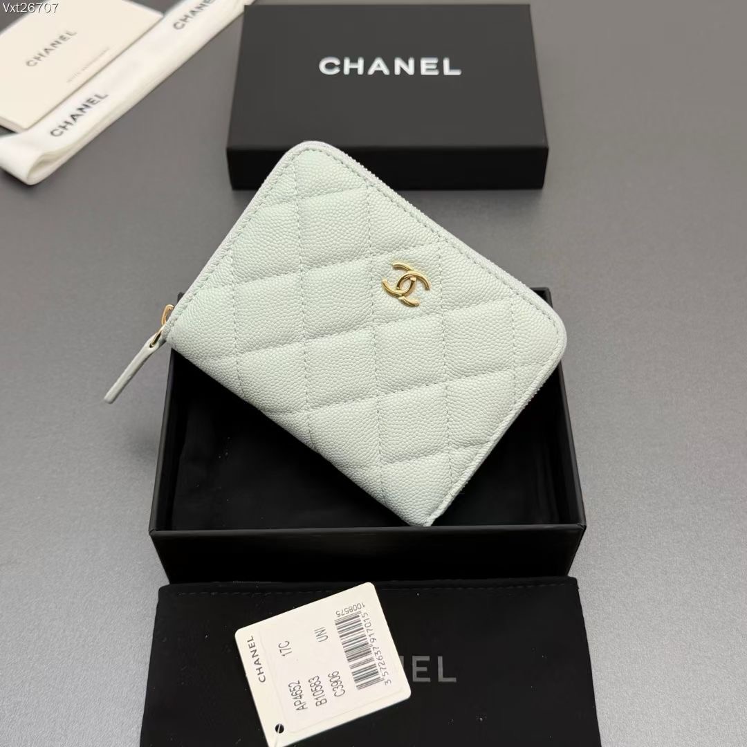 CHANEL短夾零錢包頂級2026年度品質細緻耐用法式奢華百搭風精品包款