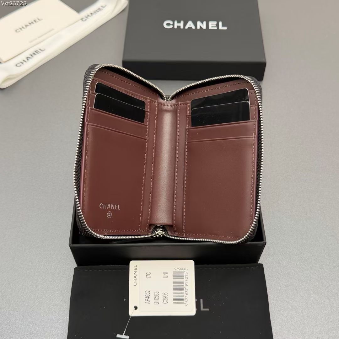 CHANEL短夾零錢包高仿2026年度品質細緻耐用法式奢華百搭風精品包款